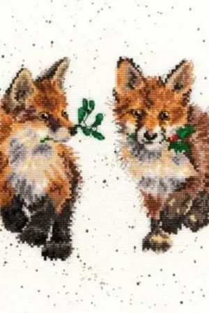 Shop Nu Borduurpakket Hannah Dale - Glad Tidings - Bothy Threads