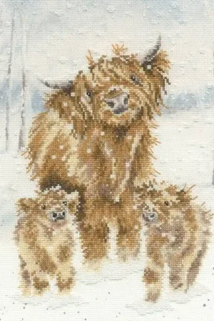 Borduurpakket Hannah Dale - Highland Christmas - Bothy Threads Uitverkoop