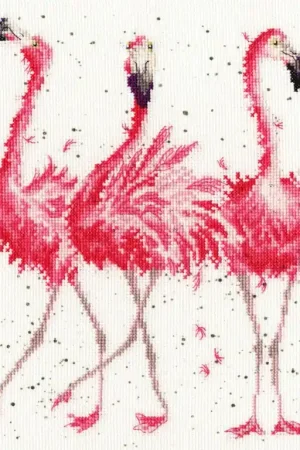 Borduurpakket Hannah Dale - Pink Ladies- Bothy Threads Gratis Retour