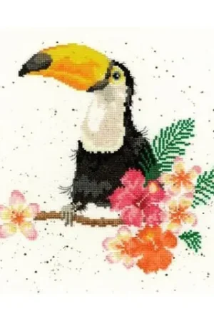 Borduurpakket Hannah Dale - Toucan Of My Affection - Bothy Threads Beperkte Voorraad