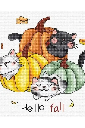 Borduurpakket Hello Fall - Leti Stitch Bestseller