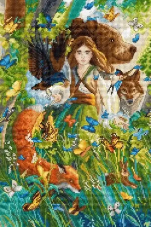 Koop Online Borduurpakket Magic Friendships - Leti Stitch