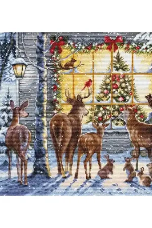 Borduurpakket Nosy Neighbours - Luca-S Direct Beschikbaar