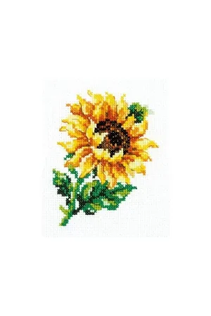 Borduurpakket Small sunflower - Magic Needle Snelle Levering
