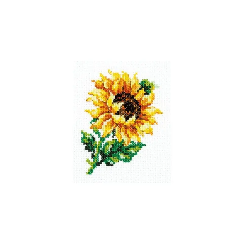 Borduurpakket Small sunflower - Magic Needle Snelle Levering