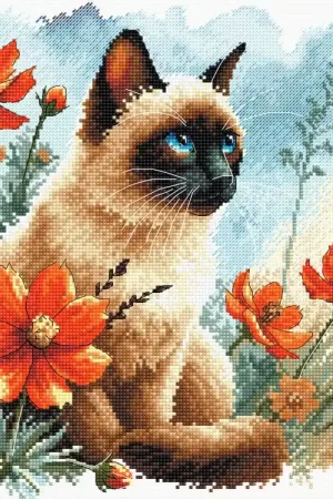 Lage Prijs Borduurpakket The Cat’s Garden- Ava Stitch