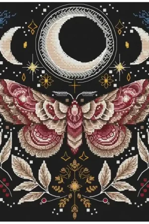 Gratis Retour Borduurpakket The Moss - Ava Stitch