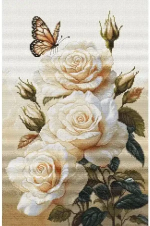 Finale Uitverkoop Borduurpakket The Scent of Roses - Luca-S