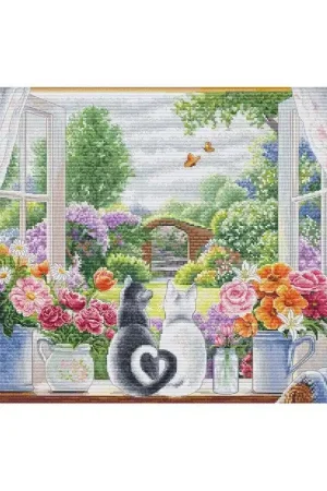 Betaalbaar Borduurpakket The Window of Dreams - Luca-S