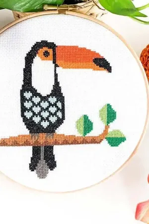 Betaalbaar Borduurpakket Toekan