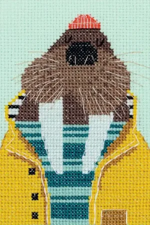 Borduurpakket Walrus/FishermanKlart/ PANNA Nu Kopen