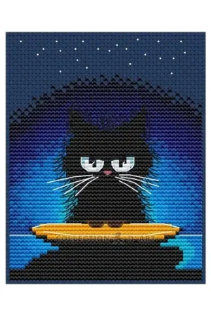 Borduurpakket Why Am I Black? - Collection d'Art Koopje