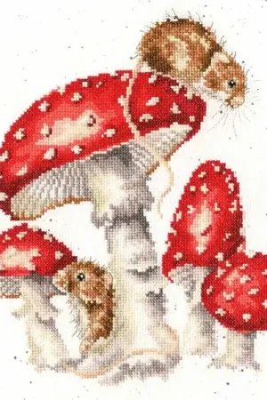 Betrouwbaar Borduurpakket Wrendale Designs by Hannah Dale - The Fairy Ring- Bothy Threads