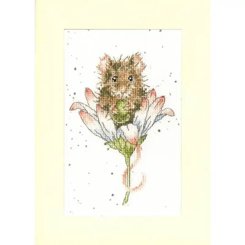 Beperkte Voorraad Borduurpakket Wrendale Designs by Hannah Dale - Wishes Just For You - Bothy Threads