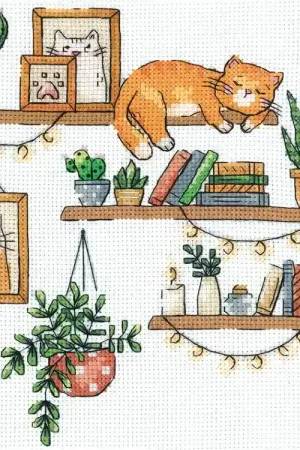 Fabrieksprijs Borduurpakket- Book Lover- Andriana