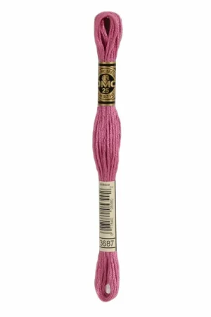 DMC 117MC Mouliné Spécial Borduurgaren 3687 Goedkoop