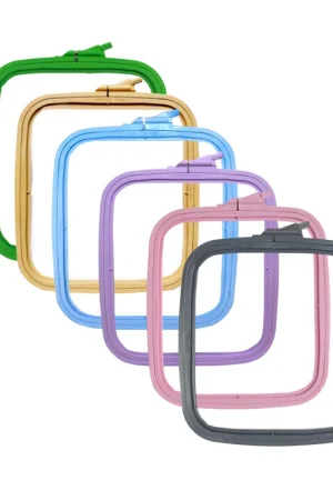 Weekendaanbieding Nurge rechthoekige borduurring 25 cm x 28 cm