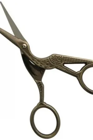 Actieprijs Opry Borduurschaar ooievaar Brons