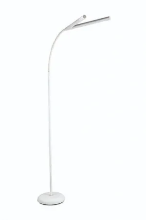 Aanbieding PURElite LED dimbare dubbele vloerlamp - 1st