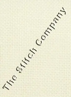 Betrouwbaar Übelhör borduurstof Evenweave 28 count - Antique White(180 x 100 cm)