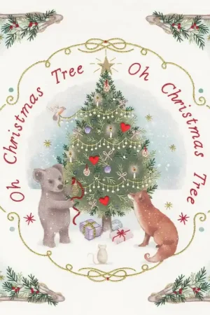 Vrij borduren pakket Cassandra Riley - At Christmastime - Bothy Threads Merkproduct