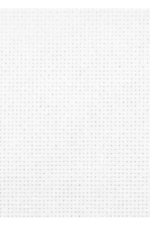 Korting Zweigart BorduurstofAida 14 count - Wit 100 x 100