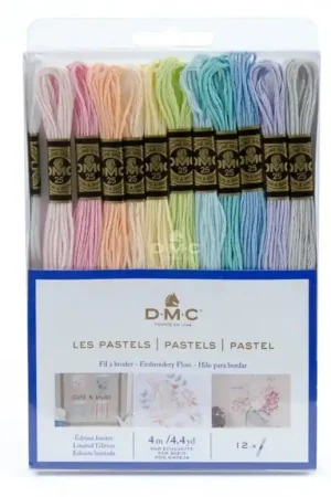 Direct Beschikbaar DMC kleuren voor pastel garenset – 12 stuks