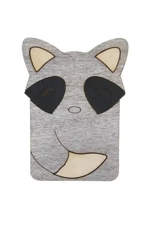 Houten naaldendoosje Wasbeer Koop Online