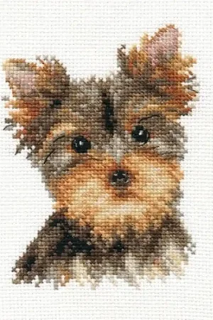 Beste Prijs Mini BorduurpakketYorkshire Terrier - Alisa