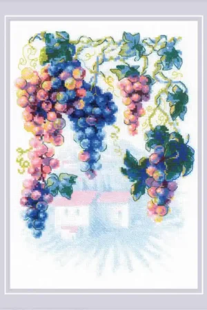 RIOLIS Generous Grapevine borduren (pakket) 2135 Rechtstreeks Van De Fabrikant