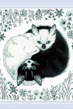 RIOLIS Yin and Yang borduren (pakket) 2150 Bestel Nu