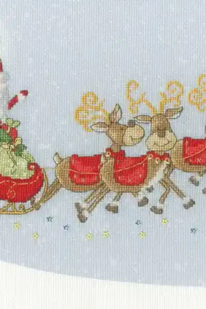 Rechtstreeks Van De Fabrikant Bothy Threads Karen Tye Bentley Sleigh Ride borduren (pakket) XKTB9