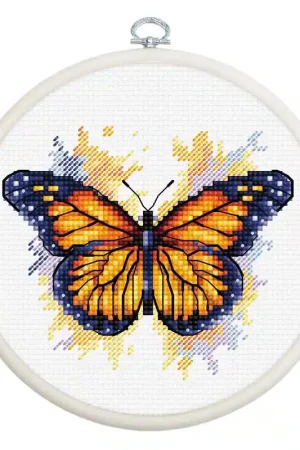 Koop Vandaag Luca-S The Monarch Butterfly borduren (pakket) BC102