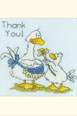 Weekendaanbieding Bothy Threads The Margaret Sherry Collection Thank You! borduren (pakket) XGC45 **