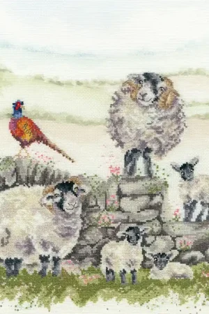 Aanbieding Bothy Threads Hannah Dale Green Pastures borduren (pakket) XHD132