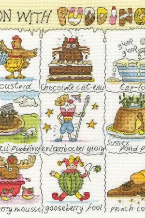 Shop Nu Bothy Threads Sally King Posy borduren (pakket) XKS18