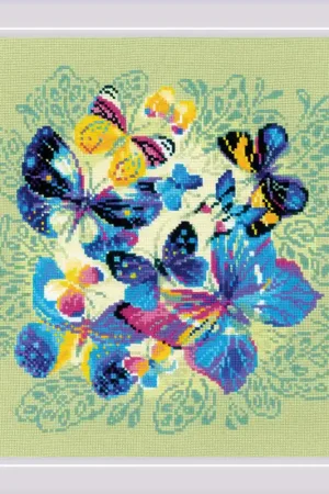 Gecertificeerd RIOLIS Bright Butterflies borduren (pakket) 1958 **