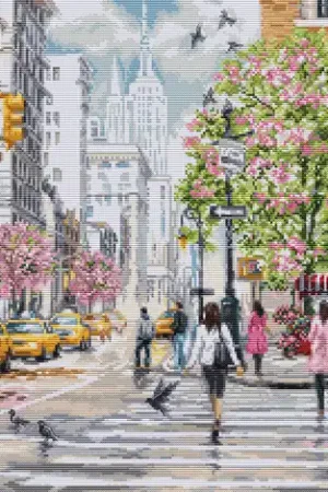 Rechtstreeks Van De Fabrikant Luca-S New York borduren (pakket) BU5049