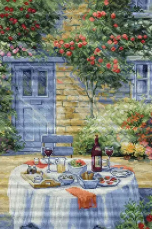 Bestel Nu Luca-S Romantic Garden borduren (pakket) BU5055