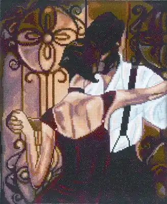 RTO Trish Biddle Glamorous Women borduren (pakket) M240 ** Laatste Kans