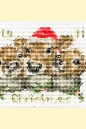 Betaalbaar Bothy Threads Hannah Dale Jolly Holly borduren (pakket) XMAS75