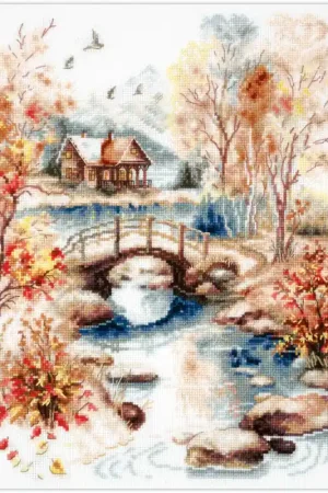 Betaalbaar Magic Needle Autumn Watercolor borduren (pakket) 250-068