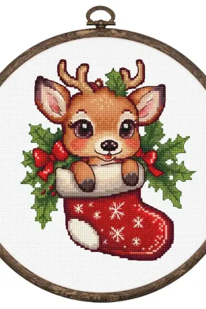 Koopje Luca-S Santa's Surprise borduren (pakket) BC236 inclusief borduurring