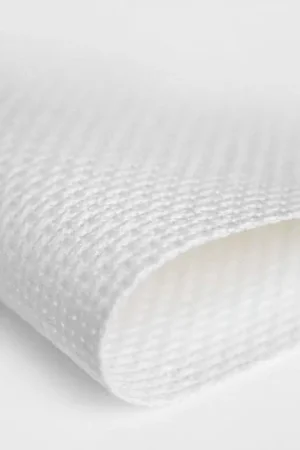 Gereduceerde Prijs Zweigart Borduurstof Aida 14 Count - Wit 100 - 150x50 centimeter