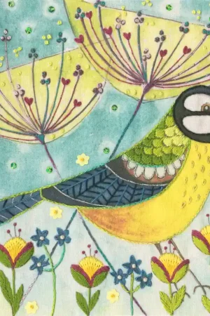 Bestel Nu Bothy Threads Linda Hoskin Blue Tit Vrij borduren (pakket) ELH6