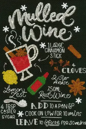 Alleen Vandaag Bothy Threads Letters By Julia Mulled Wine borduren (pakket) XLJ2