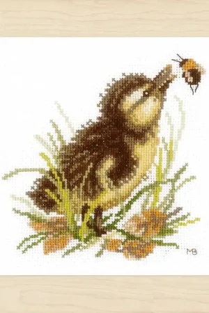 Marjolein Bastin Eendje en bij borduren (pakket) Exclusieve Aanbieding